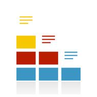 Color Bar Graph icon N4
