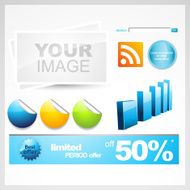 web infographic elements