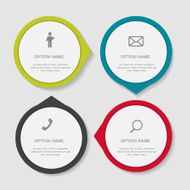 Infographic Templates for Business Vector Illustration N963