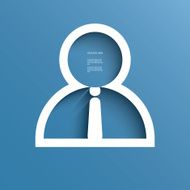 Modern design website vector button N4