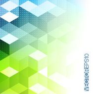 Abstract retro geometric background Template brochure design N16