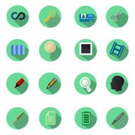 Modern flat icons