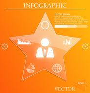 Minimal infographic-vector illustration