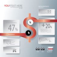 Abstract Business Infographic N2