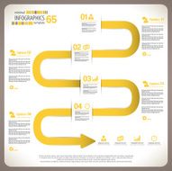 Minimal infographic template N29