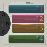 Infographic business design