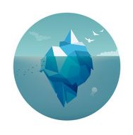 Iceberg Concept Illustration N6