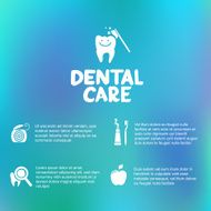 Dental care simple infographics N3