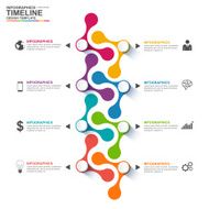 Infographics vector design template N202
