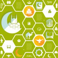 flat infographic Ramadan Kareem N26