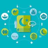 flat infographic Ramadan Kareem N32