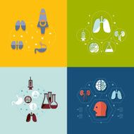 Medical flat infographic N50