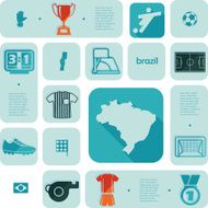 football soccer infographic N86
