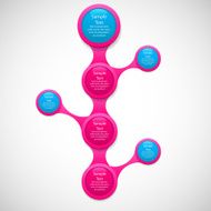 metaball colorful round diagram infographics N66