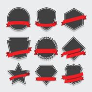 Set of Badge and Labels N2