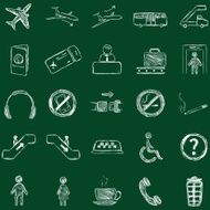 Vector Airport Icons N2