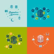 flat infographic Ramadan Kareem N37