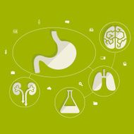 Medical flat infographic N54