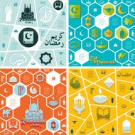 flat infographic Ramadan Kareem N39