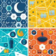 flat infographic Ramadan Kareem N40