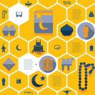 flat infographic Ramadan Kareem N46