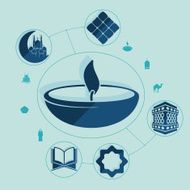flat infographic Ramadan Kareem N48