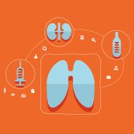 Medical flat infographic N63