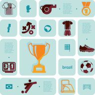 football soccer infographic N107