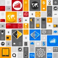 business geometric infographic N22