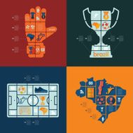 football soccer infographic N121