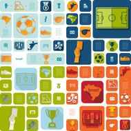 football soccer infographic N122