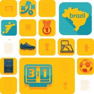football soccer infographic N123