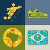 football soccer infographic N125