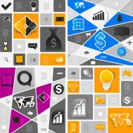 business geometric infographic N24