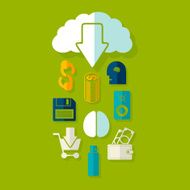Set of business icons N46