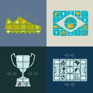 football soccer infographic N142