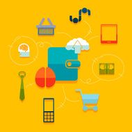 Set of business icons N48