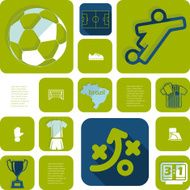 football soccer infographic N149