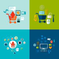 Set of business icons N50
