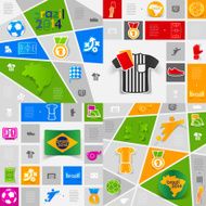 football soccer infographic N150