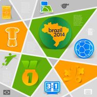 football soccer infographic N151