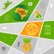 football soccer infographic N153