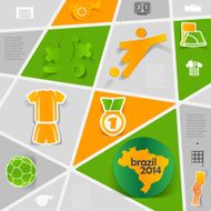 football soccer infographic N157