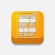 square button interface