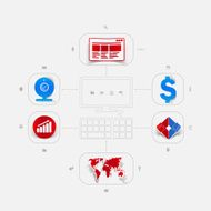 Set of business icons N52