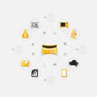 Set of business icons N59