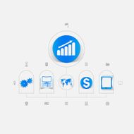 Set of business icons N61