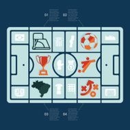 football soccer infographic N192