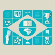 football soccer infographic N196