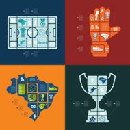 football soccer infographic N202